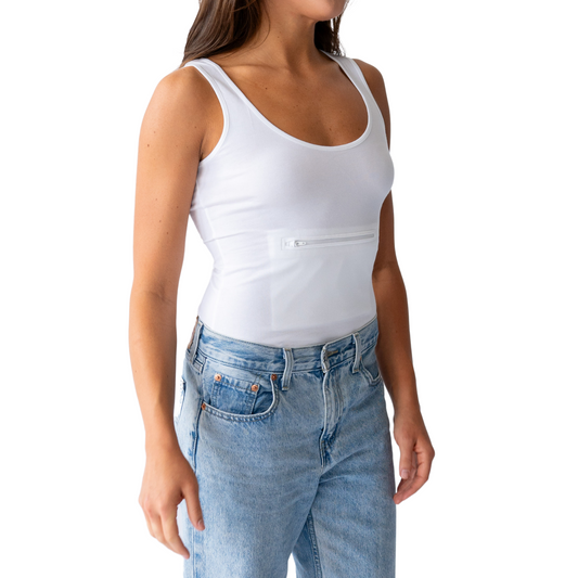 Women's Tank Top with Secret Pocket