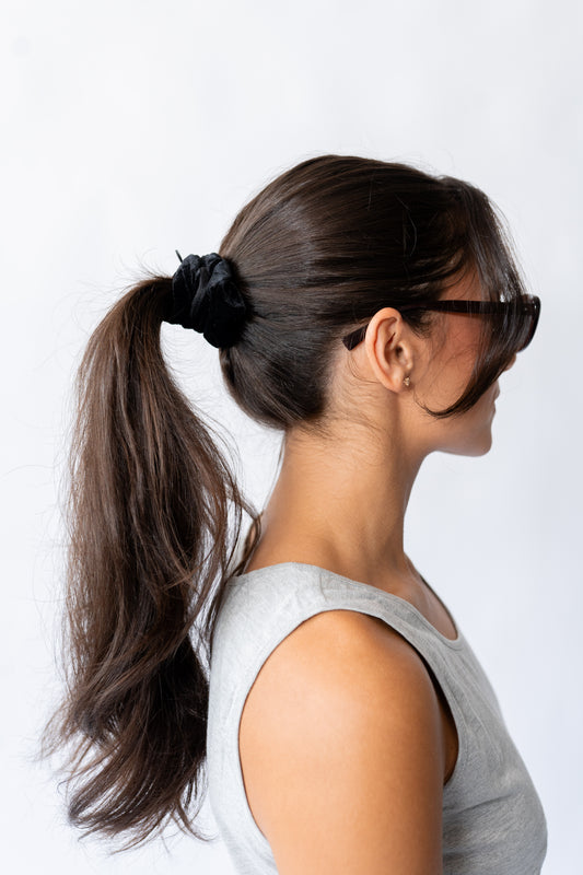 Velvet Scrunchie with Hidden Pocket