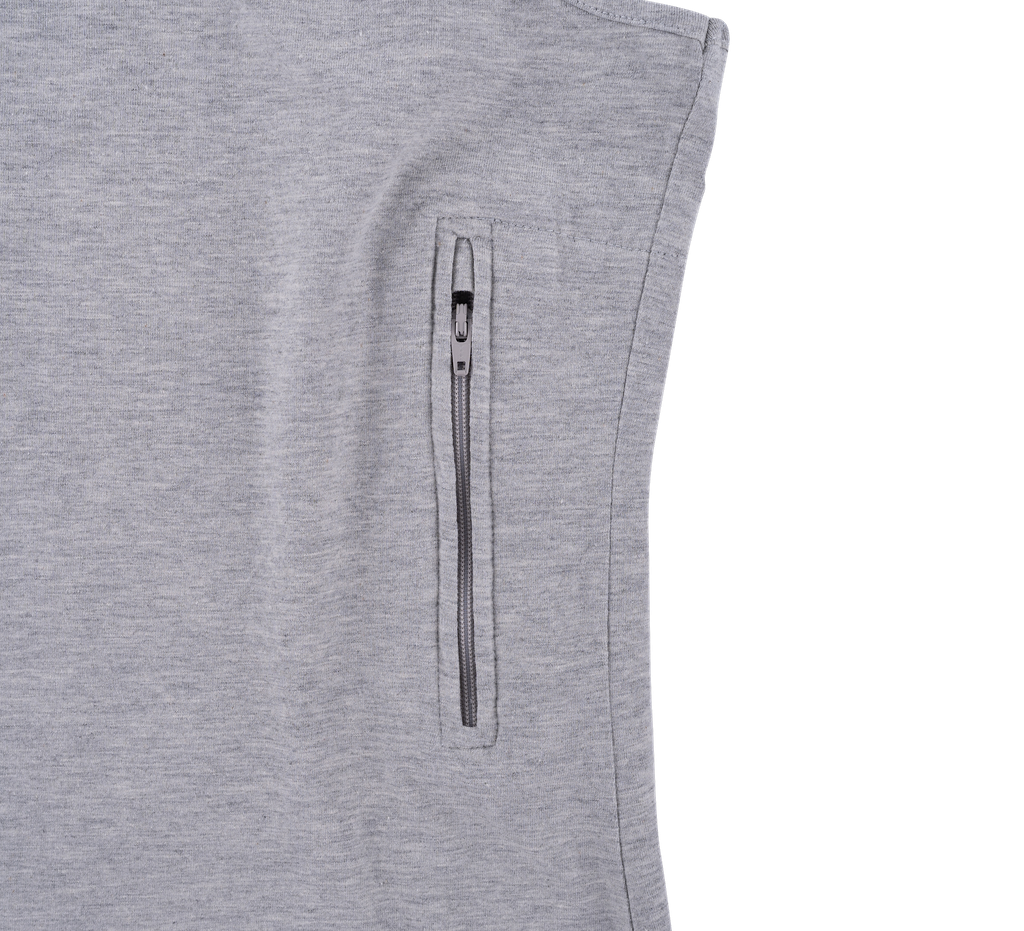 Clever Travel Companion Women's Tank Top - Workout Shirts Summer Tops | Pickpocket & Loss Proof Holiday Tour Ribbed Tank Tops - Sleeveless Tee Shirt with 2 Secret Pockets