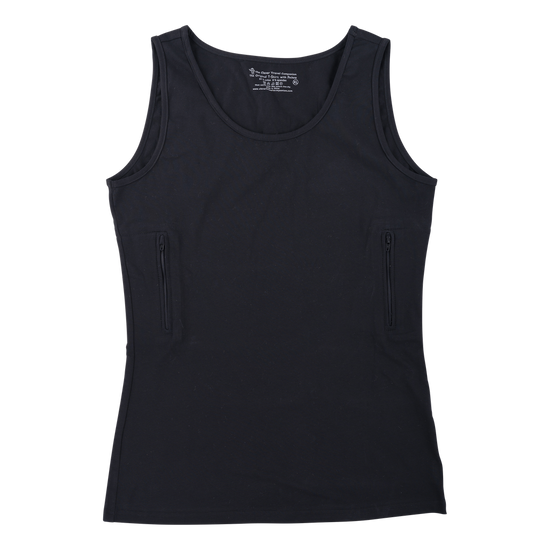Women's Tank Top with 2 Secret Pockets – The Clever Travel Companion