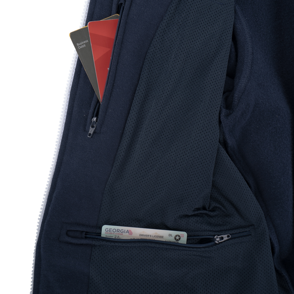 Clever Travel Companion Pickpocket-Proof T-Shirt - V-Neck With Hidden Secret Pocket For Passport & Cards
