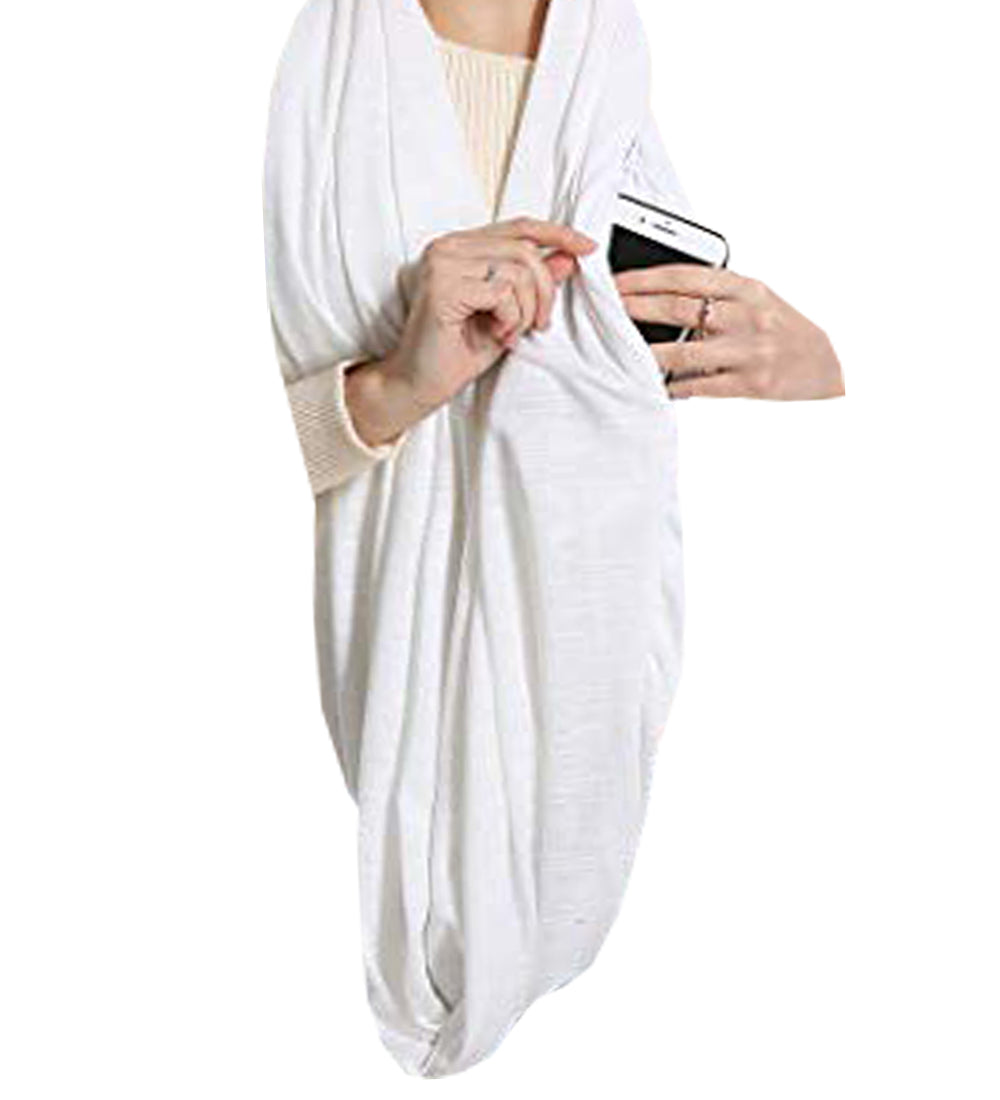Infinity Lightweight Travel Scarf with Secret Zipper Pocket